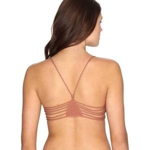 Free People Bronze Strappy Bralette M/L NWT
